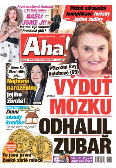 E-magazín Aha! - 4.1.2025 - CZECH NEWS CENTER a. s.