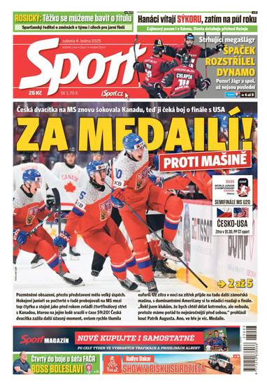 E-magazín Sport - 4.1.2025 - CZECH NEWS CENTER a. s.