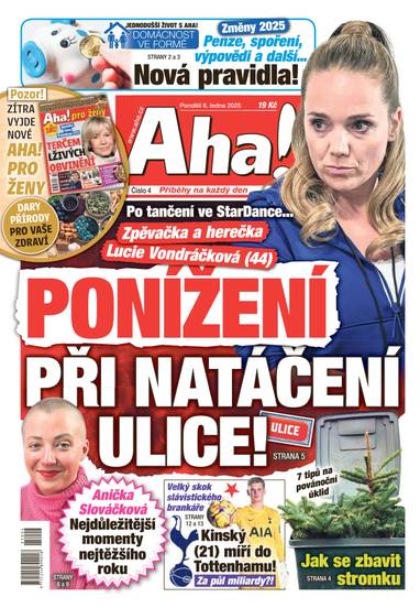 E-magazín Aha! - 6.1.2025 - CZECH NEWS CENTER a. s.