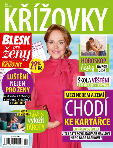 E-magazín BLESK pro ženy KŘÍŽOVKY - 1/2025 - CZECH NEWS CENTER a. s.