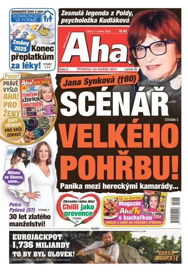 E-magazín Aha! - 7.1.2025 - CZECH NEWS CENTER a. s.