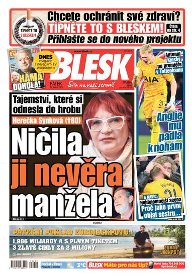 E-magazín BLESK - 10.1.2025 - CZECH NEWS CENTER a. s.