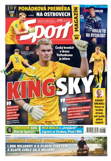 E-magazín Sport - 10.1.2025 - CZECH NEWS CENTER a. s.