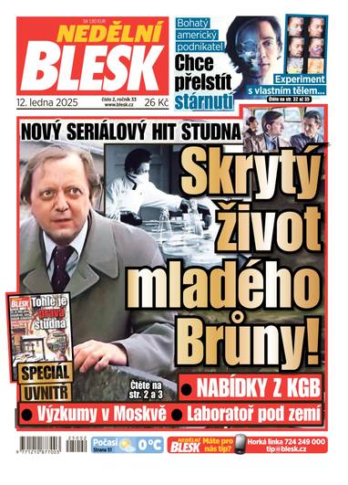 E-magazín NEDĚLNÍ BLESK - 2/2025 - CZECH NEWS CENTER a. s.