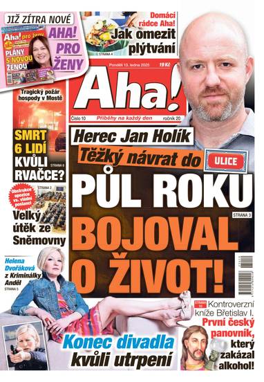 E-magazín Aha! - 13.1.2025 - CZECH NEWS CENTER a. s.