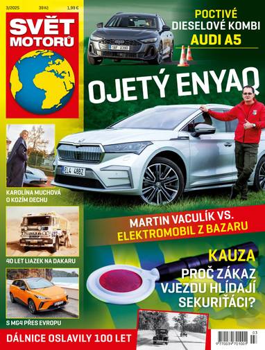 E-magazín SVĚT MOTORŮ - 3/2025 - CZECH NEWS CENTER a. s.