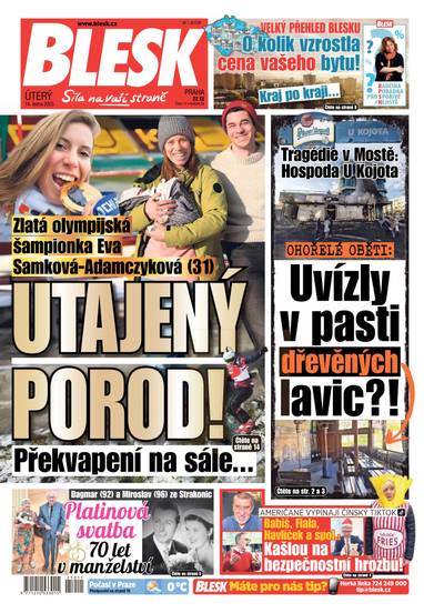 E-magazín BLESK - 14.1.2025 - CZECH NEWS CENTER a. s.