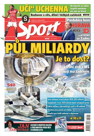 E-magazín Sport - 14.1.2025 - CZECH NEWS CENTER a. s.