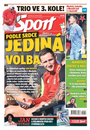 E-magazín Sport - 16.1.2025 - CZECH NEWS CENTER a. s.