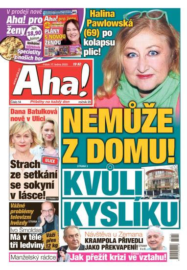 E-magazín Aha! - 17.1.2025 - CZECH NEWS CENTER a. s.