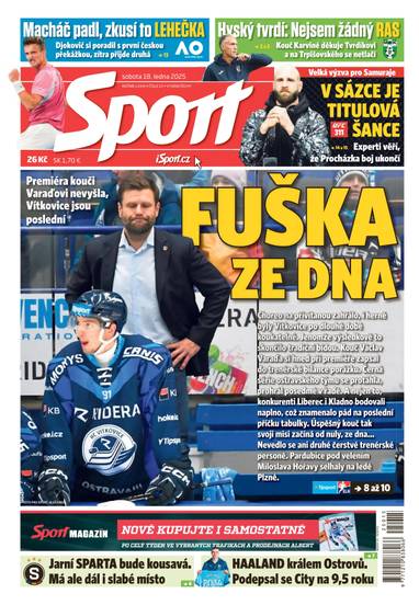 E-magazín Sport - 18.1.2025 - CZECH NEWS CENTER a. s.