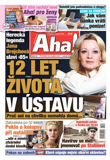 E-magazín Aha! - 20.1.2025 - CZECH NEWS CENTER a. s.