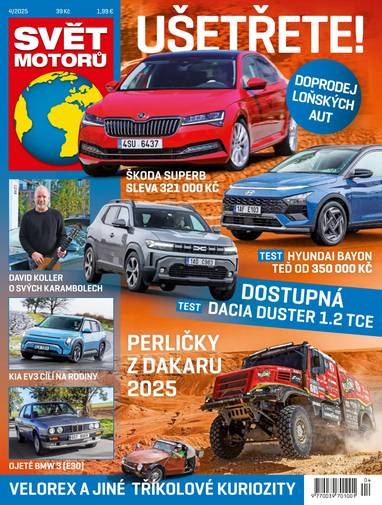 E-magazín SVĚT MOTORŮ - 4/2025 - CZECH NEWS CENTER a. s.