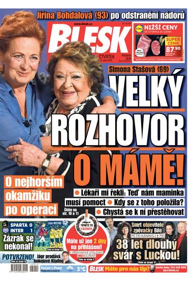 E-magazín BLESK - 23.1.2025 - CZECH NEWS CENTER a. s.