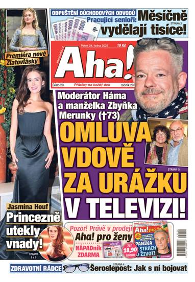 E-magazín Aha! - 24.1.2025 - CZECH NEWS CENTER a. s.