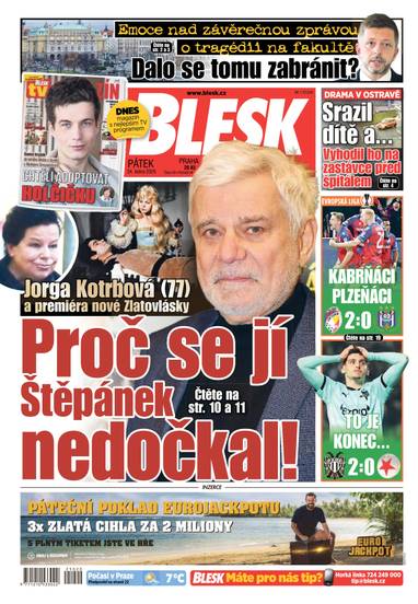 E-magazín BLESK - 24.1.2025 - CZECH NEWS CENTER a. s.