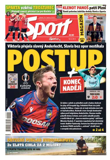 E-magazín Sport - 24.1.2025 - CZECH NEWS CENTER a. s.