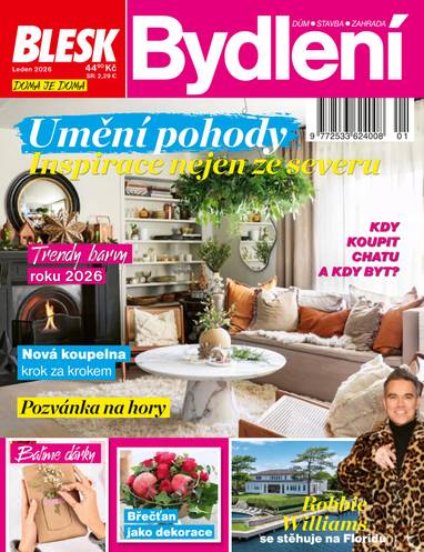 Časopis BLESK Bydlení - 1/2026 - CZECH NEWS CENTER a. s.
