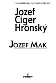 E-kniha Jozef Mak - Jozef Cíger Hronský