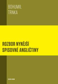 E-kniha Rozbor nynější spisovné angličtiny - Bohumil Trnka