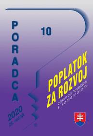 E-kniha Poradca 10/2020 – Zákon o miestnom poplatku za rozvoj s komentárom - kolektív autorov