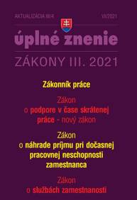 E-kniha Aktualizácia III/4 2021 - Kurzarbeit a Zákonník práce - Autor Neuveden