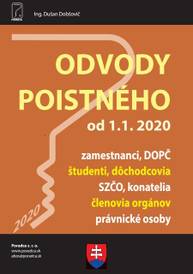 E-kniha Odvody poistného (od 1.1.2020) - Dušan Dobšovič