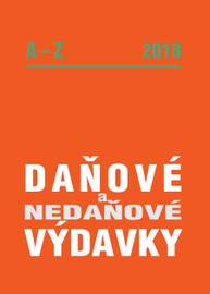 E-kniha Daňové a nedaňové výdavky A-Z 2018 - Autor Neuveden