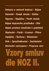 E-kniha Vzory smluv dle NOZ II. - Autor Neuveden