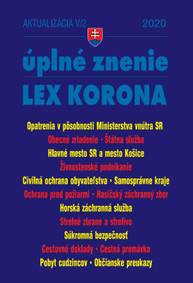 E-kniha Aktualizácia V/2 2020 –LEX-KORONA – štátna a verejná služba, civilná ochrana, súkromná bezpečnosť - Autor Neuveden