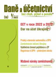 E-kniha Daně a účetnictví bez chyb, pokut a penále 9 / 2022 - EET – dobrovolné využívání - Autor Neuveden