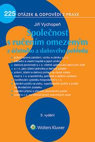 E-kniha Společnost s ručením omezeným z účetního a daňového pohledu - 5. vydání - Jiří Vychopeň