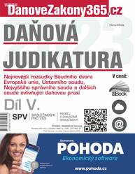 E-kniha Daňová judikatura (V.) - kolektiv autorů