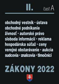 E-kniha Zákony 2022 II/A - Obchodné právo a živnostenský zákon - Autor Neuveden