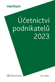 E-kniha meritum Účetnictví podnikatelů 2023 - autorů kolektiv