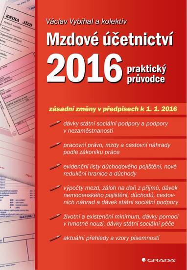 E-kniha Mzdové účetnictví 2016 - Václav Vybíhal, kolektiv a