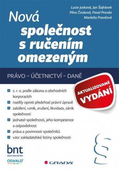 E-kniha Nová společnost s ručením omezeným - aktualizované vydání - Lucie Josková