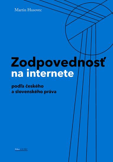 E-kniha Zodpovednosť na internete - Martin Husovec