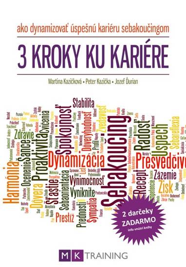 E-kniha 3 kroky ku kariére - Martina Kazičková, Peter Kazička, Jozef Ďurian