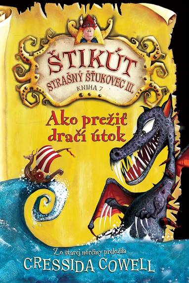 E-kniha Ako prežiť dračí útok - Cressida Cowell