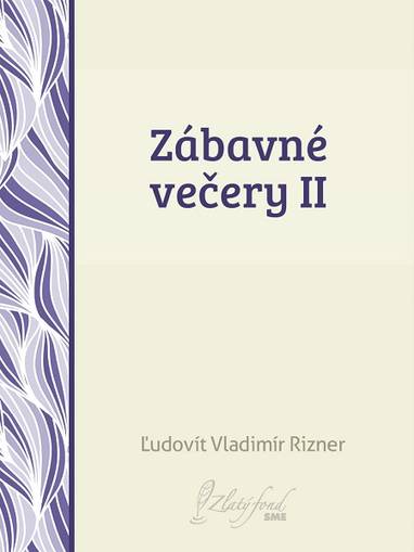 E-kniha Zábavné večery II - Ľudovít V. Rizner