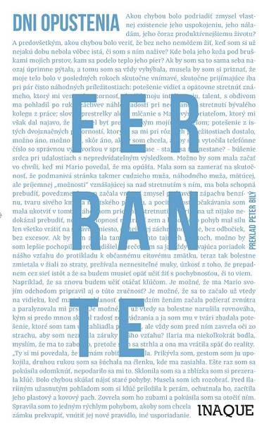 E-kniha Dni opustenia - Elena Ferrante