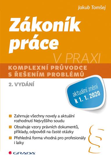 E-kniha Zákoník práce v praxi - Jakub Tomšej