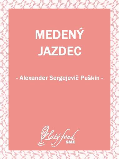 E-kniha Medený jazdec - Alexander Sergejevič Puškin