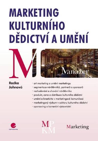 E-kniha Marketing kulturního dědictví a umění - Radka Johnová