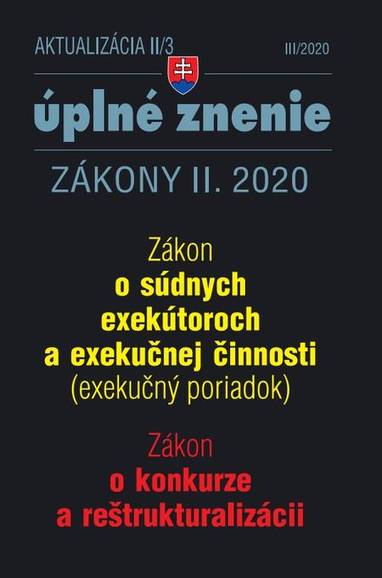 E-kniha Aktualizácia II/4 2020 – Zákon o verejnom obstarávaní - kolektív autorov