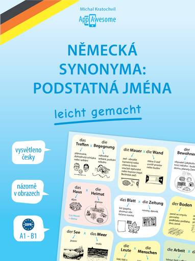 E-kniha Německá synonyma: podstatná jména - Mgr. Michal Kratochvíl