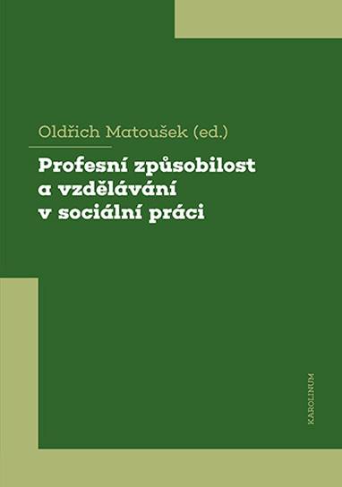 E-kniha Profesní způsobilost a vzdělávání v sociální práci - Oldřich Matoušek