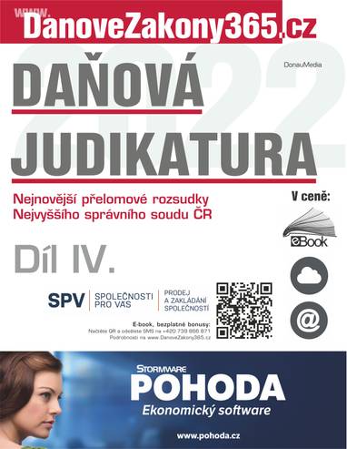 E-kniha Daňová judikatura (IV.) - kolektiv autorů