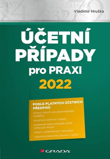 E-kniha Účetní případy pro praxi 2022 - Vladimír Hruška